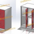  Шкаф сумочный разборный 1200х500х970 (ШхГхВ) 8-ячеечный (стол-тумба) S-0,8 мм - uralbiznesstroi.ru – Волгоград