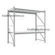 Грузовой стеллаж 2040*1000*1750 2 яруса навесных с настилом (оцинк.) - uralbiznesstroi.ru – Волгоград