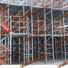 Мезонинный стеллаж 60м*32м 2 этажа 3840 м2 - uralbiznesstroi.ru – Волгоград