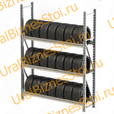 Стеллаж для колес, шин и дисков 2040x2000x400 мм - uralbiznesstroi.ru – Волгоград