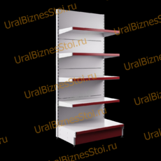 Торговый пристенный стеллаж 2350*300*1000 5 полок - uralbiznesstroi.ru – Волгоград