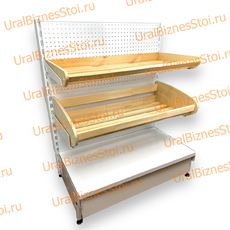 Торговый стеллаж для хлеба 1450*500*1000 3 полки - uralbiznesstroi.ru – Волгоград