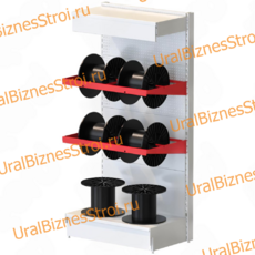 Торговый стеллаж для кабеля 1950*500*900 2 катушка - uralbiznesstroi.ru – Волгоград