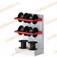 Торговый стеллаж для кабеля 1450*400*600 4 катушки - uralbiznesstroi.ru – Волгоград