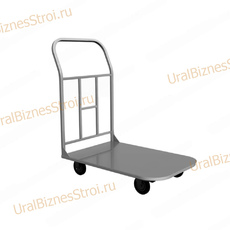 Телега грузовая платформенная ТПР-100 (500*800), г/п - 500 кг, два поворотных колеса - uralbiznesstroi.ru – Волгоград