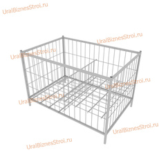 Корзина экспозиционная 1200х800х850(600) - uralbiznesstroi.ru – Волгоград