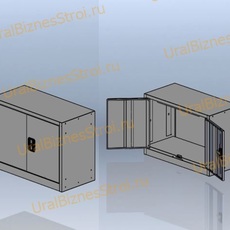 Антресоль для шкафа архивного 460*1000*400 2-дверный - uralbiznesstroi.ru – Волгоград