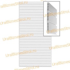 Экономпанель 1200*2400 РР пластик белая (вертикально) - uralbiznesstroi.ru – Волгоград