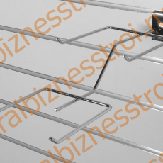 F 116 Вешалка для поясов и галстуков,300 мм, хром - uralbiznesstroi.ru – Волгоград