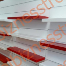 Полка ЛДСП/1200*300/(красная) - uralbiznesstroi.ru – Волгоград