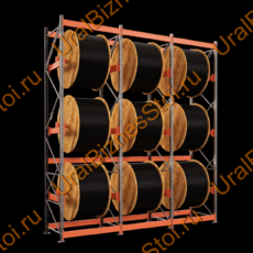 Прямые кабельные стеллажи на базе паллетных стеллажей - uralbiznesstroi.ru – Волгоград