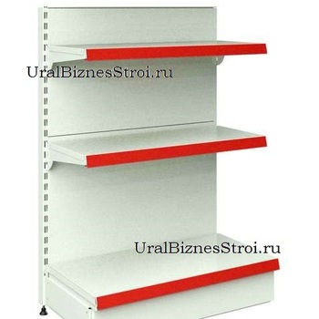 Торговый пристенный стеллаж 1450*500*1200 3 полки - uralbiznesstroi.ru – Волгоград