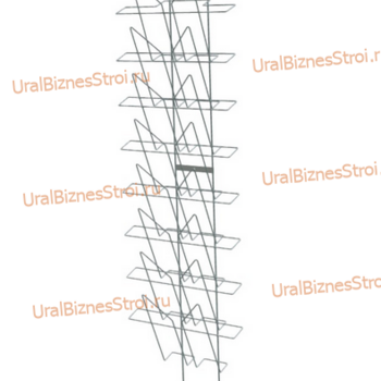 Полоса для газет настенная, 8 ячеек,  формат А3 - uralbiznesstroi.ru – Волгоград