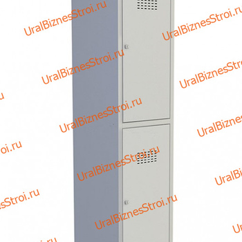 Шкаф гардеробный двухсекционный две двери (Основная секция)  1850*500*300 S-0,7мм - uralbiznesstroi.ru – Волгоград