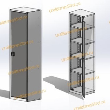 Шкаф архивный 1850*425*500 1-дверный - uralbiznesstroi.ru – Волгоград