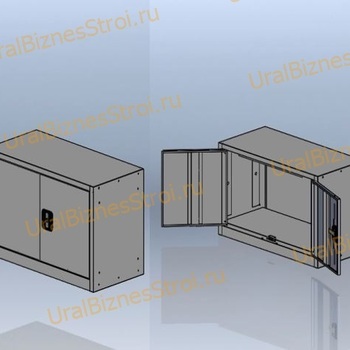 Антресоль для шкафа архивного 460*1000*400 2-дверный - uralbiznesstroi.ru – Волгоград