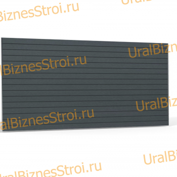 Экономпанель 2400*1200 графит (горизонтально) - uralbiznesstroi.ru – Волгоград