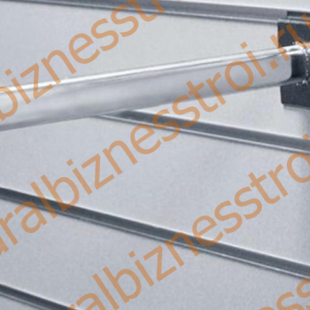 F 113 Кронштейн горизонтальный, 300 мм, хром - uralbiznesstroi.ru – Волгоград