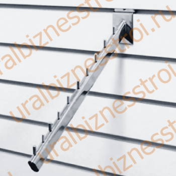 F 111 Наклонный кронштейн с 7 штырьками хром - uralbiznesstroi.ru – Волгоград