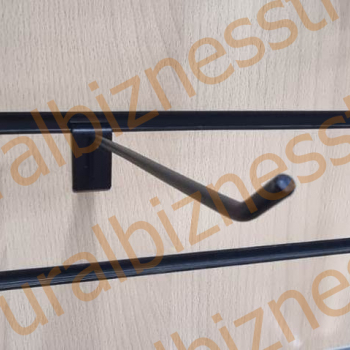 F 292 Крючок 200 мм чёрный (4мм) - uralbiznesstroi.ru – Волгоград