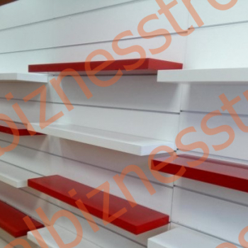 Полка ЛДСП/1200*300/(красная) - uralbiznesstroi.ru – Волгоград